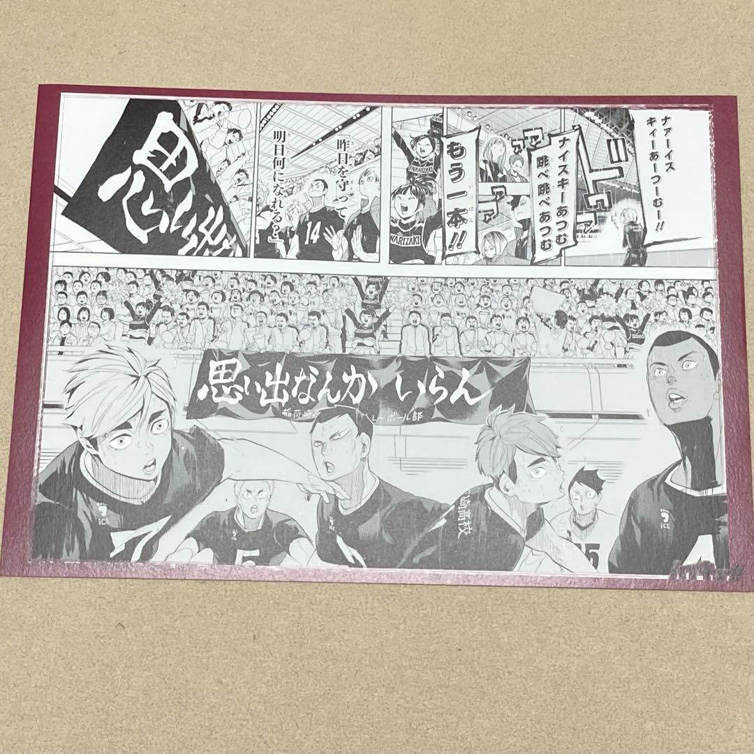 ハイキュー！！リミックス版全巻＋名シーンカード2枚、ヒナガラス釜口